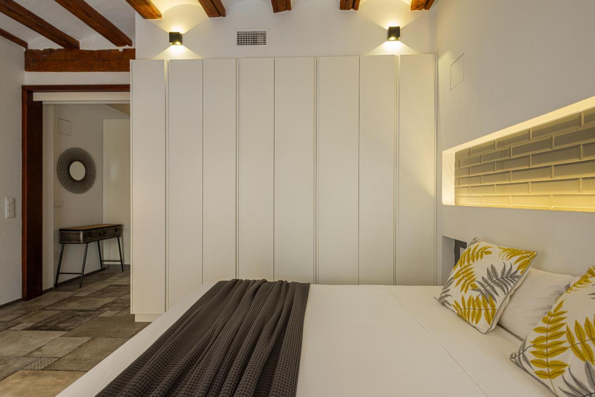 شقة Florit Flats - Center Modern 1Br 2Bth Terrace Wi-Fi Ac فالنسيا المظهر الخارجي الصورة