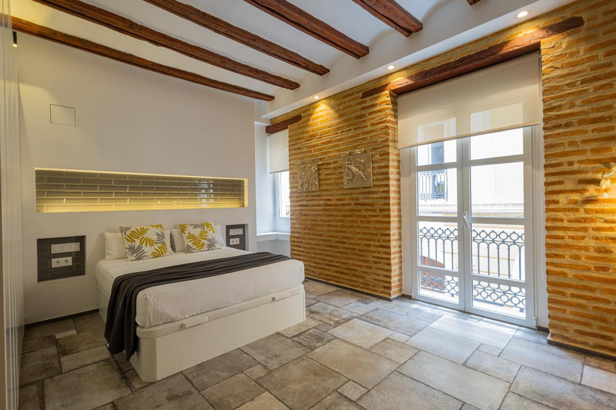 شقة Florit Flats - Center Modern 1Br 2Bth Terrace Wi-Fi Ac فالنسيا المظهر الخارجي الصورة