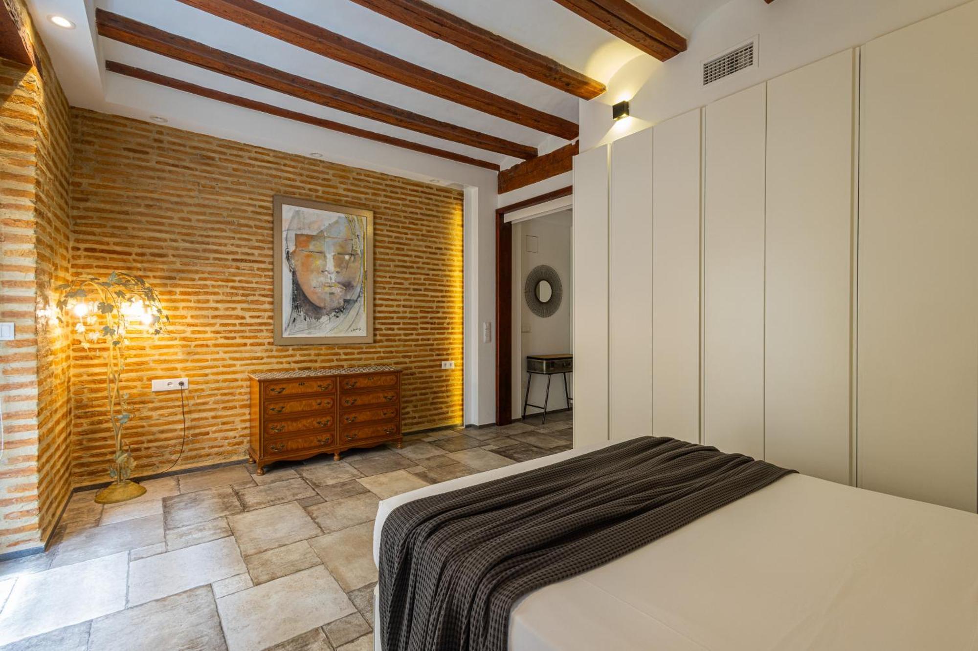 شقة Florit Flats - Center Modern 1Br 2Bth Terrace Wi-Fi Ac فالنسيا المظهر الخارجي الصورة