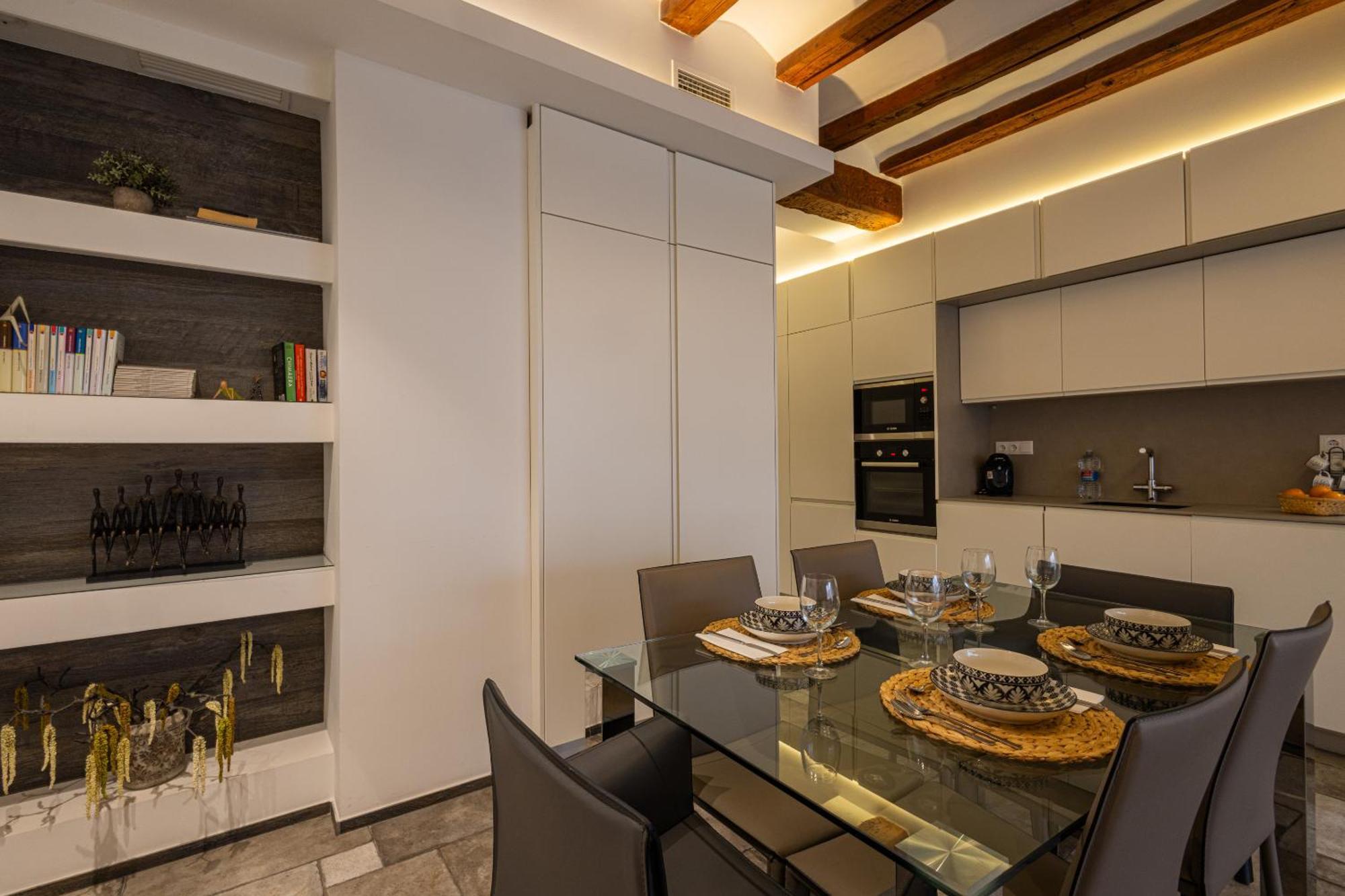 شقة Florit Flats - Center Modern 1Br 2Bth Terrace Wi-Fi Ac فالنسيا المظهر الخارجي الصورة