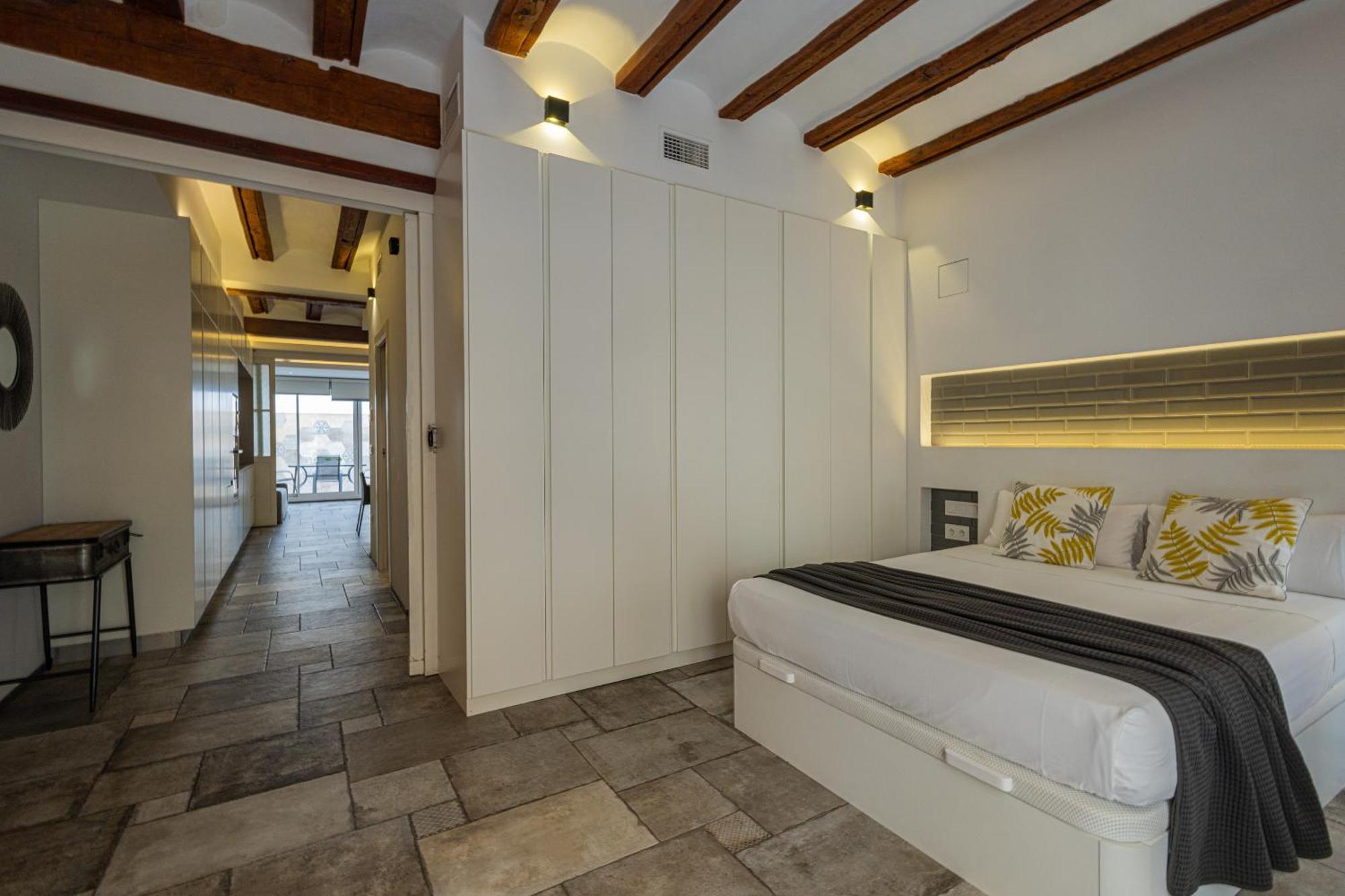 شقة Florit Flats - Center Modern 1Br 2Bth Terrace Wi-Fi Ac فالنسيا المظهر الخارجي الصورة